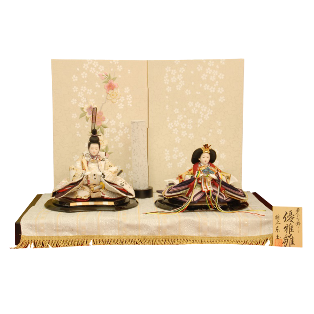 東玉　優雅雛　親王飾り