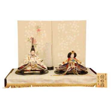 東玉　優雅雛　親王飾り