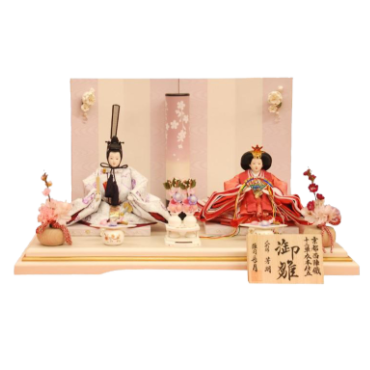 長月　人形師芳明作　親王飾り