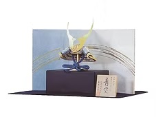 東玉　「青空」兜飾り